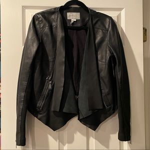 BCBGeneration Black Leather Jacket